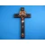 Krzyż pasyjny końca czasów serca Jezusowego drewniany 32 cm